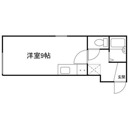 スワン南１５条ハイツの物件間取画像